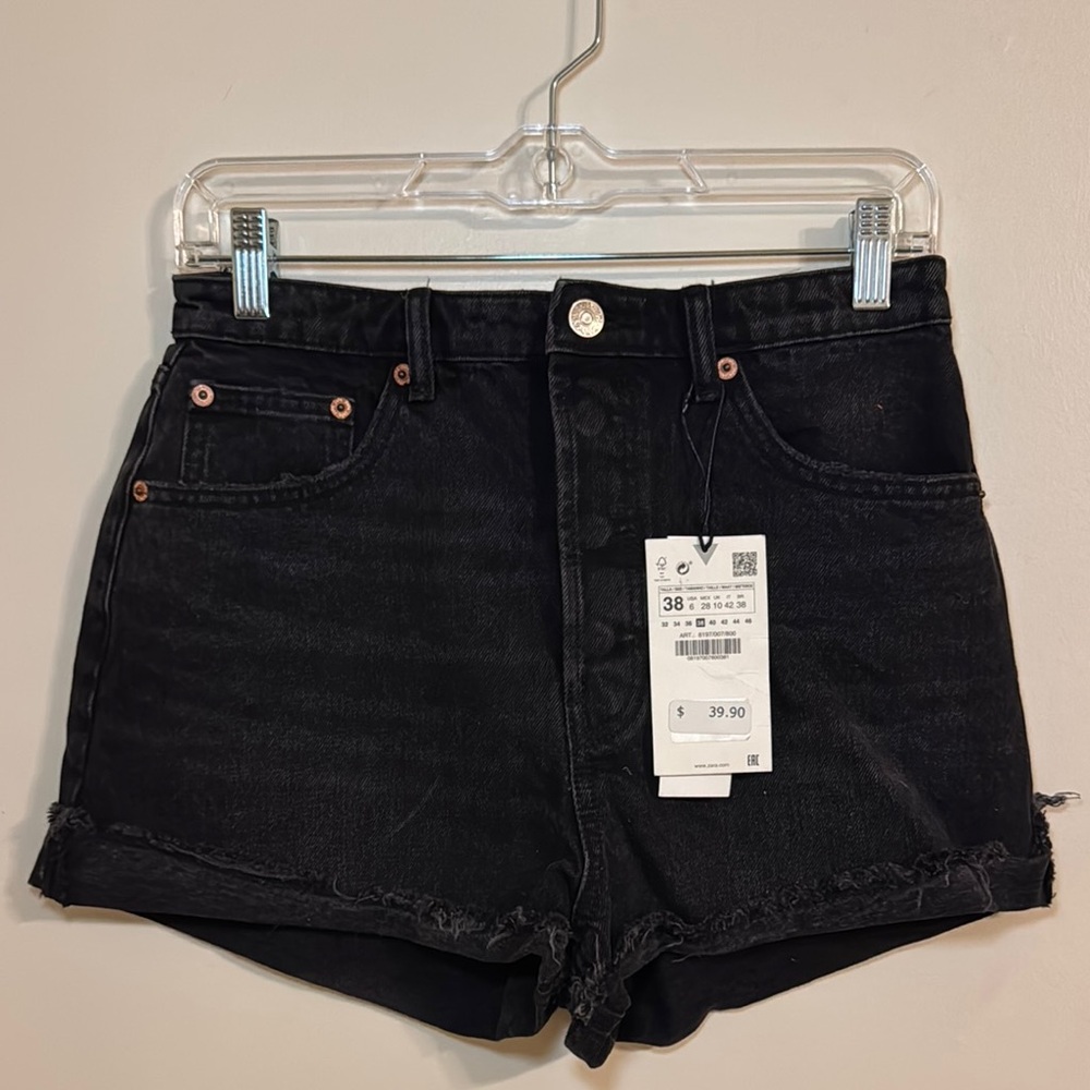 Zara High Rise Shorts